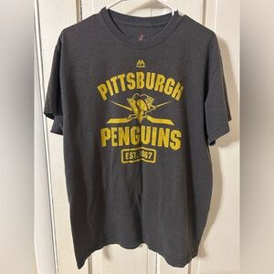 LOT OF 2 - Pittsburgh Penguins T-Shirts